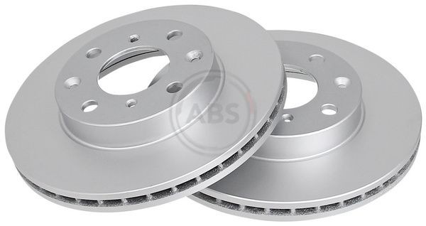 A.B.S. 240x21mm, 4, Vented, Coated Ø: 240mm, Rim: 4-Hole, Brake Disc Thickness: 21mm Brake rotor 16117 buy