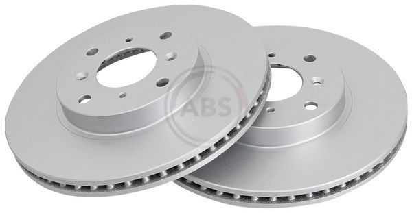 A.B.S. 16172 Brake disc 282x23mm, 4x114,3, Vented, Coated