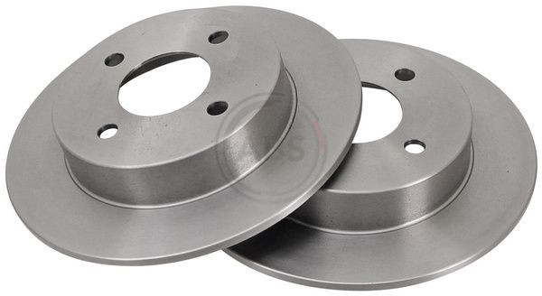 A.B.S. 16244 Brake disc 239x7mm, 4, solid
