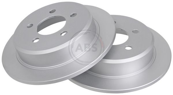 16557 Brake discs 16557 A.B.S. 285x10,8mm, 5, solid, Coated