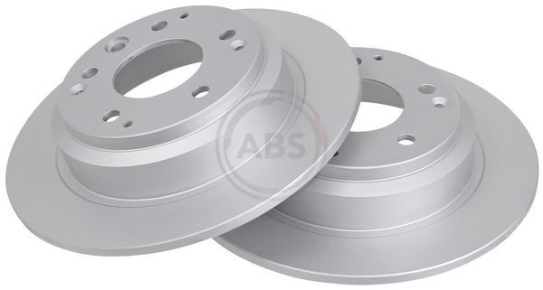 A.B.S. 16589 Brake disc 282x9mm, 5, solid, Coated