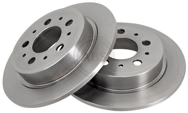 A.B.S. 265x10mm, 5, solid, Coated Ø: 265mm, Rim: 5-Hole, Brake Disc Thickness: 10mm Brake rotor 17030 buy