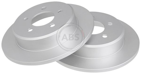 17034 A.B.S. Brake rotors JEEP 290x12,5mm, 5x114,3, solid, Coated