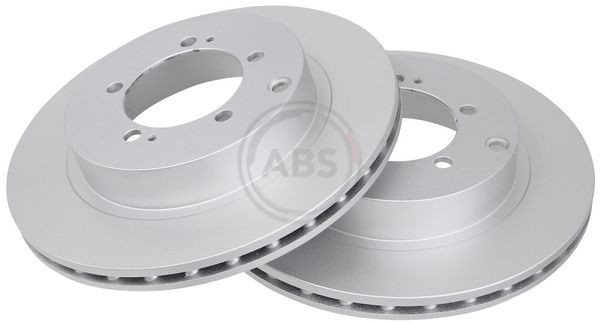 A.B.S. 300x22mm, 5, Vented, Coated Ø: 300mm, Rim: 5-Hole, Brake Disc Thickness: 22mm Brake rotor 17119 buy