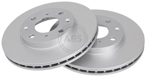 A.B.S. 240x21mm, 4x100, Vented, Coated Ø: 240mm, Rim: 4-Hole, Brake Disc Thickness: 21mm Brake rotor 17359 buy
