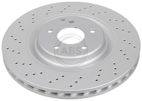 A.B.S. COATED 17367 Brake disc 345x30mm, 5x112, Perforated, Coated