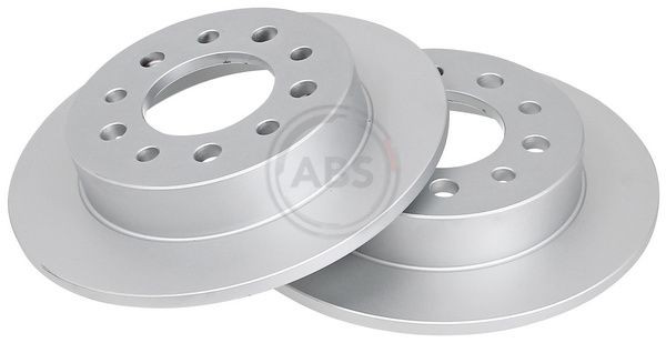 A.B.S. 17641 Brake disc 258x10mm, 5, solid, Coated