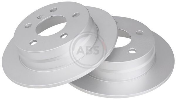 A.B.S. 17645 Brake disc 258x8mm, 5x112, solid, Coated