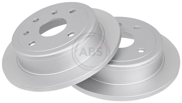 A.B.S. 17685 Brake disc 258x12mm, 4, solid, Coated