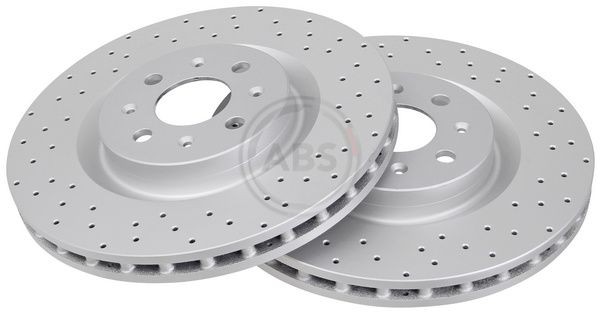 A.B.S. COATED 18293 Brake disc 305x28mm, 4x100, perforated/vented, Coated