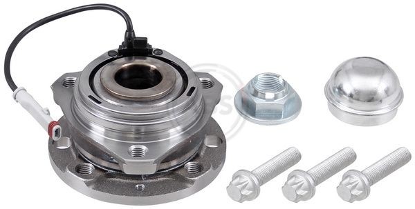A.B.S. 200905 Wheel Hub 4x100, with integrated wheel bearing, with integrated ABS sensor