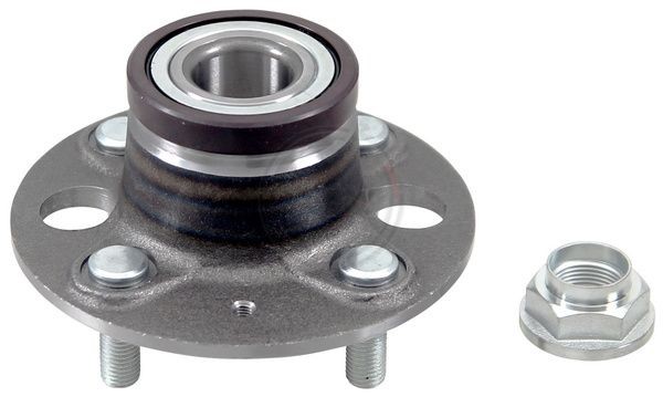 A.B.S. 201149 Wheel bearing kit Wheel Bearing integrated into wheel hub, with integrated magnetic sensor ring, 134 mm