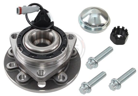 A.B.S. 201202 Wheel Hub 5x114, with integrated wheel bearing, with integrated ABS sensor