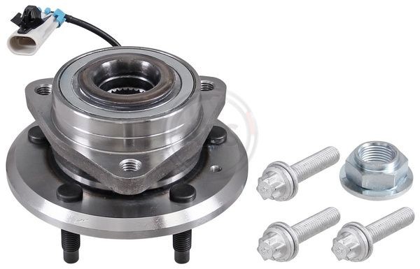 A.B.S. with integrated wheel bearing, with integrated ABS sensor, 151 mm Wheel hub bearing 201334 buy