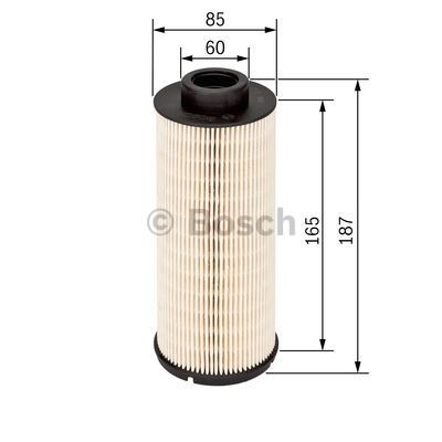 F026402100 Inline fuel filter BOSCH N2100 review and test