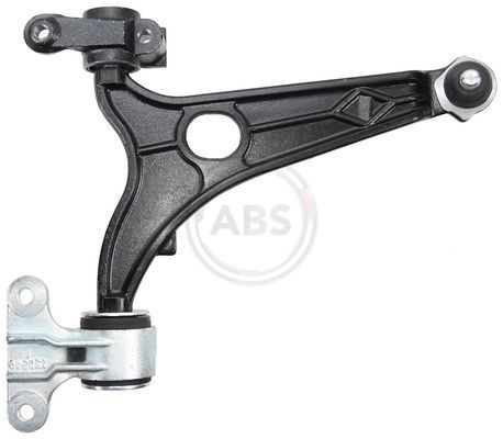 A.B.S. 211301 Suspension arm with ball joint, with rubber mount, Control Arm, Cast Steel, Cone Size: 17 mm
