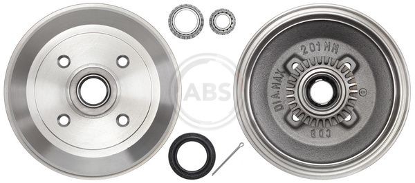 A.B.S. 2407-SC Brake disc 418051