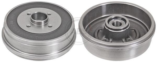 2759-SC A.B.S. Brake drum RENAULT with integrated wheel bearing, with bearing(s), 261mm