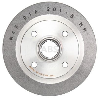 A.B.S. 2871-S KIA RIO 2003 Brake drums and shoes
