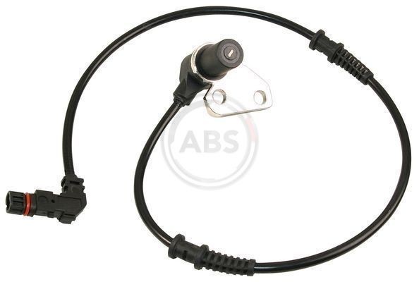 A.B.S. 30062 ABS sensor Passive sensor, 628mm, 720mm, 25mm, black