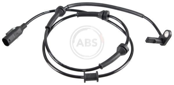 A.B.S. 30399 ABS sensor Active sensor, 1140mm, 1220mm, 27mm, black
