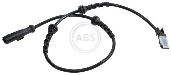 A.B.S. 30683 ABS sensor Active sensor, 578mm, 650mm, black