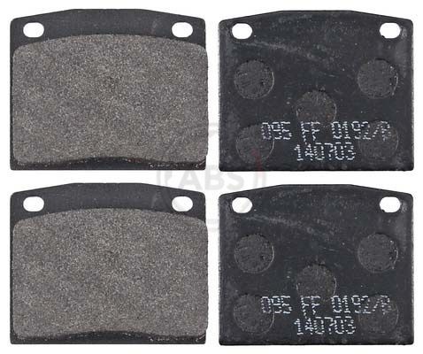 A.B.S. 36121 Brake pad set without integrated wear sensor