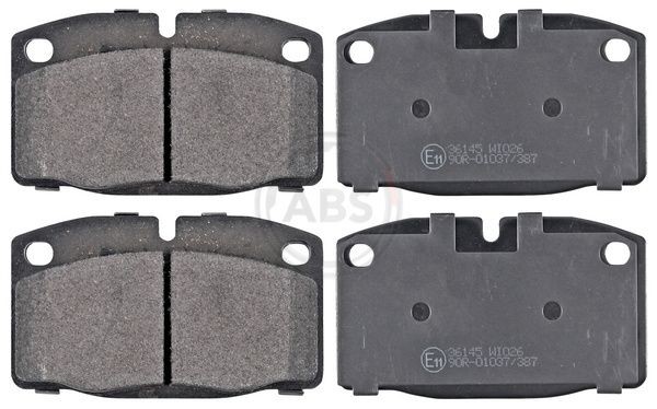 A.B.S. Set of brake pads rear and front Opel Omega A Saloon new 36145
