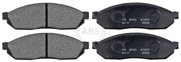 Buy Brake pad set A.B.S. 36156 - Tuning parts SUZUKI Alto IV (EF) online
