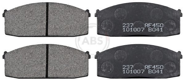 A.B.S. 36158 Brake pad set without integrated wear sensor