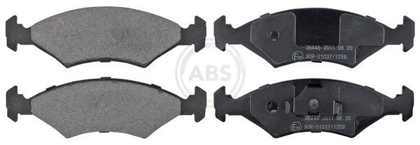 Ford FIESTA Disk brake pads 7713640 A.B.S. 36446 online buy
