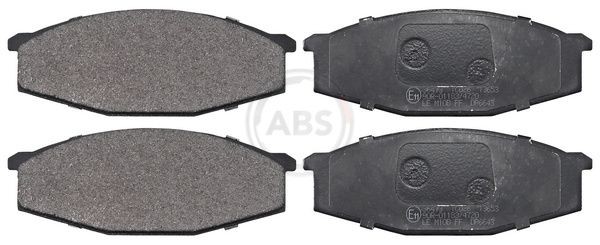 A.B.S. 36473 Brake pad set without integrated wear sensor