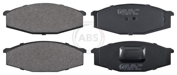 A.B.S. 36528 Brake pad set without integrated wear sensor