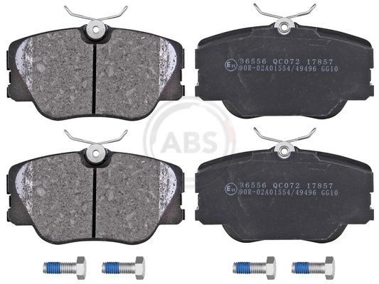 A.B.S. Brake pads rear and front MERCEDES-BENZ E-Class Saloon (W124) new 36556