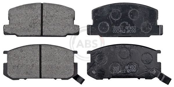 A.B.S. 36585 Brake pad set with acoustic wear warning