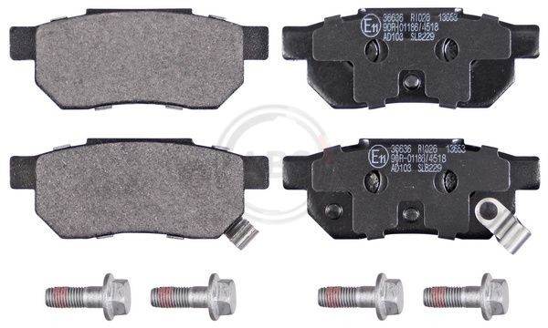 8pcs Front + Rear Ceramic Brake Pads Set for MG MG ZS 180 2.5 130KW FWD
