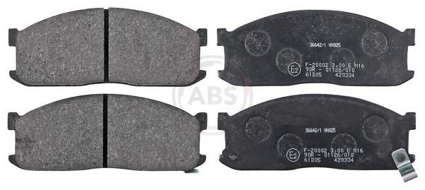 22075 A.B.S. with acoustic wear warning Height 1: 52,2mm, Width 1: 133,2mm, Thickness 1: 15,2mm Brake pads 36642/1 buy