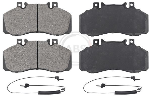 20835 A.B.S. incl. wear warning contact Height 1: 85,6mm, Width 1: 175,1mm, Thickness 1: 21,7mm Brake pads 36665 buy
