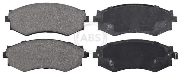 21526 A.B.S. with acoustic wear warning Height 1: 54,9mm, Width 1: 137,2mm, Thickness 1: 17mm Brake pads 36685 buy