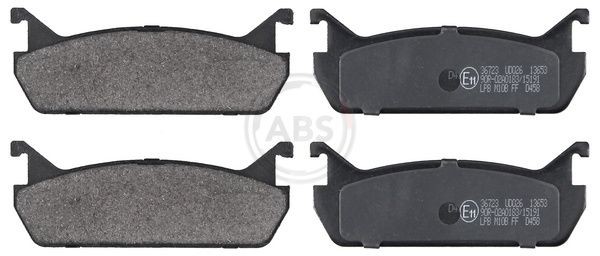 A.B.S. 36723 Brake pad set without integrated wear sensor