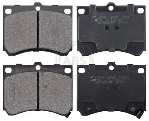 A.B.S. 36727 Brake pad set with acoustic wear warning