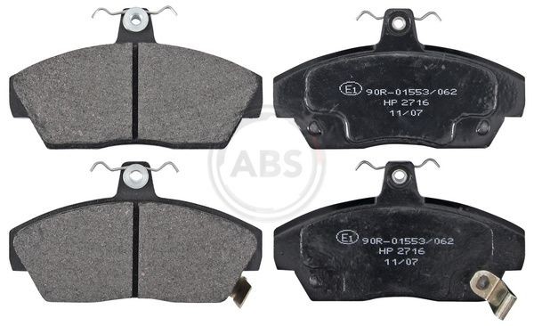 A.B.S. 36747 Brake pad set with acoustic wear warning