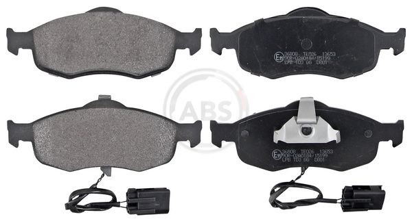 Ford MONDEO Disk pads 7713870 A.B.S. 36808 online buy