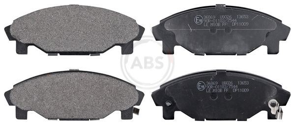 A.B.S. 36869 Brake pad set with acoustic wear warning