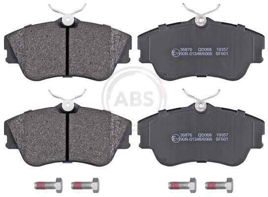 A.B.S. 36876 Brake pad set without integrated wear sensor