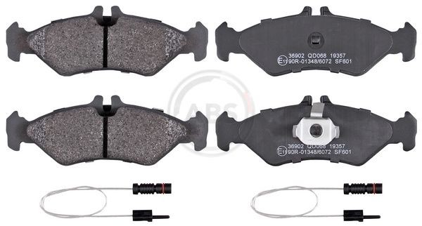 A.B.S. Disc pads rear and front MERCEDES-BENZ Sprinter 2-T Platform/Chassis (W901, W902) new 36902