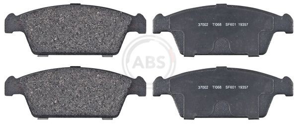 A.B.S. 37002 Brake pad set without integrated wear sensor