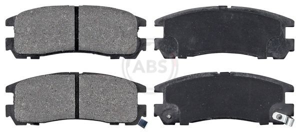 A.B.S. 37014 Brake pad set with acoustic wear warning