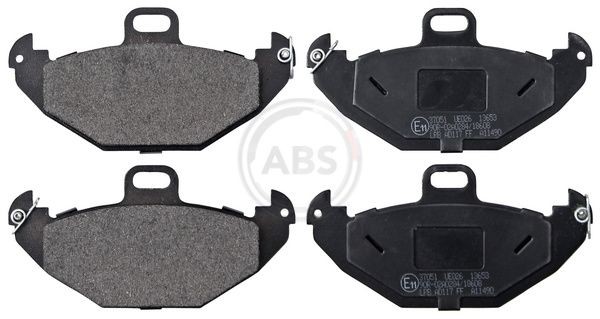 A.B.S. 37051 Brake pad set without integrated wear sensor