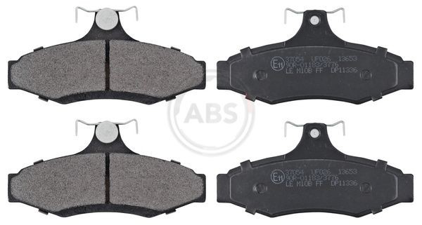 A.B.S. 37054 Brake pad set without integrated wear sensor